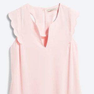 41HAWTHORN Dawney Scallop Trim Blouse